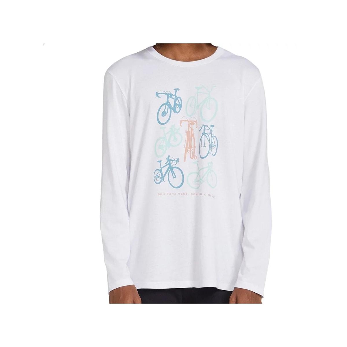 Camiseta Hering Masculina Manga Longa 4fml Branco Camiseta Hering Masculina Manga Longa 4fml Branco