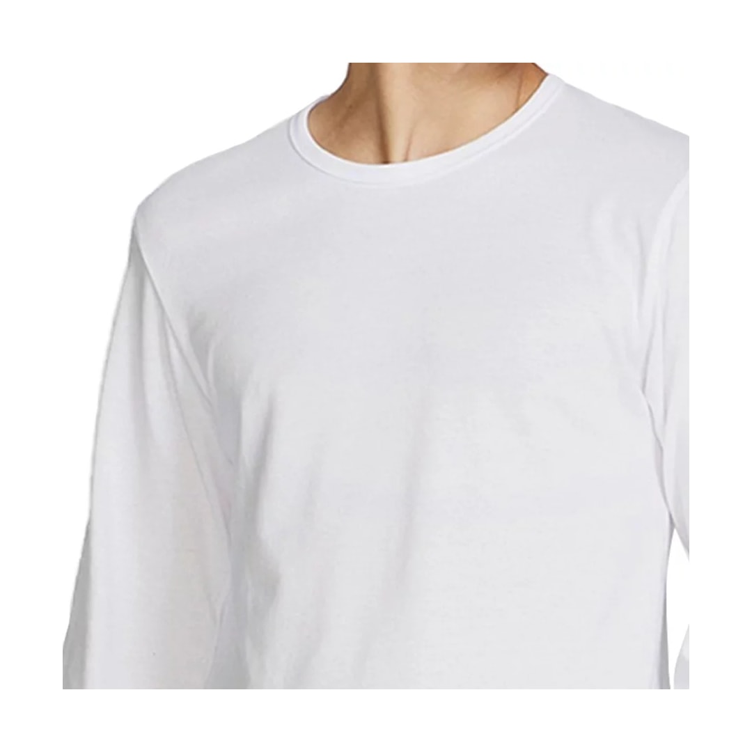 Camiseta Hering Masculina Manga Longa N204 Branco