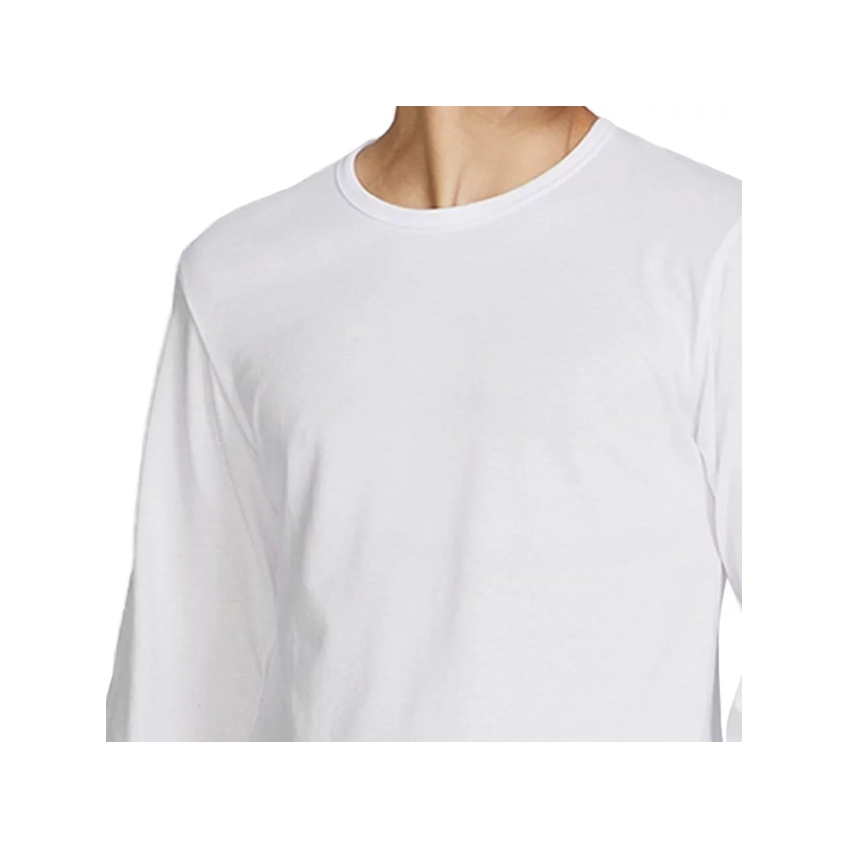 Camiseta Hering Masculina Manga Longa N204 Branco