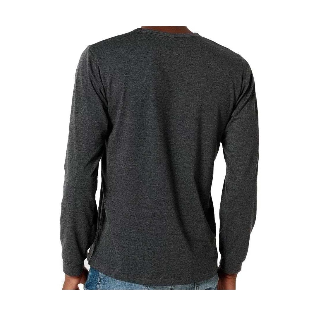 Camiseta Hering Masculina Manga Longa N204 Mescla Chumbo Camiseta Hering Masculina Manga Longa N204 Mescla Chumbo