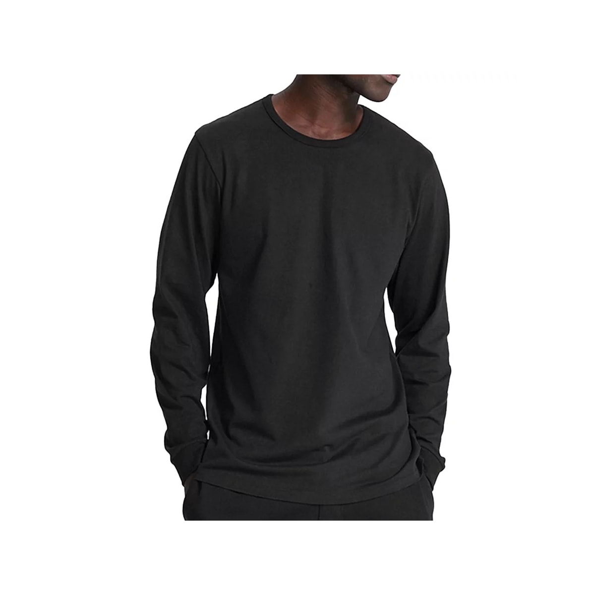 Camiseta Hering Masculina Manga Longa N204 Preto Camiseta Hering Masculina Manga Longa N204 Preto