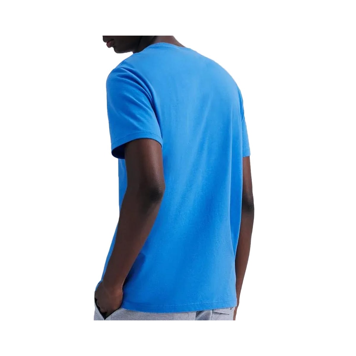 Camiseta Hering Masculina Meia Manga 0201 Azul Claro Camiseta Hering Masculina Meia Manga 0201 Azul Claro