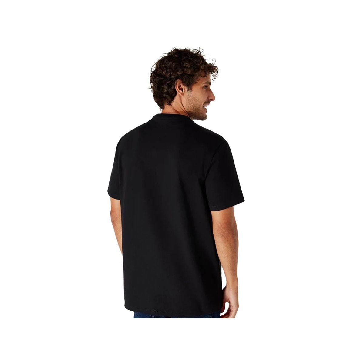 Camiseta Hering Masculina Meia Manga 0201 Preto N1007S Camiseta Hering Masculina Meia Manga 0201 Preto N1007S