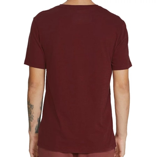 Camiseta Hering Masculina Meia Manga 022b Bordo