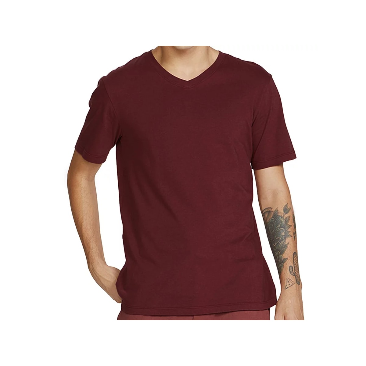 Camiseta Hering Masculina Meia Manga 022b Bordo Camiseta Hering Masculina Meia Manga 022b Bordo