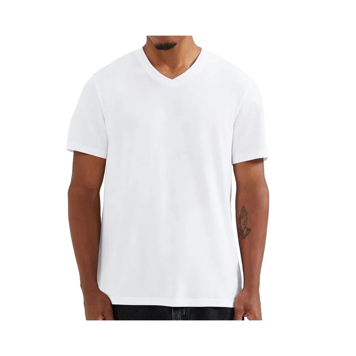 Camiseta Hering Masculina Meia Manga 022b Branco Camiseta Hering Masculina Meia Manga 022b Branco