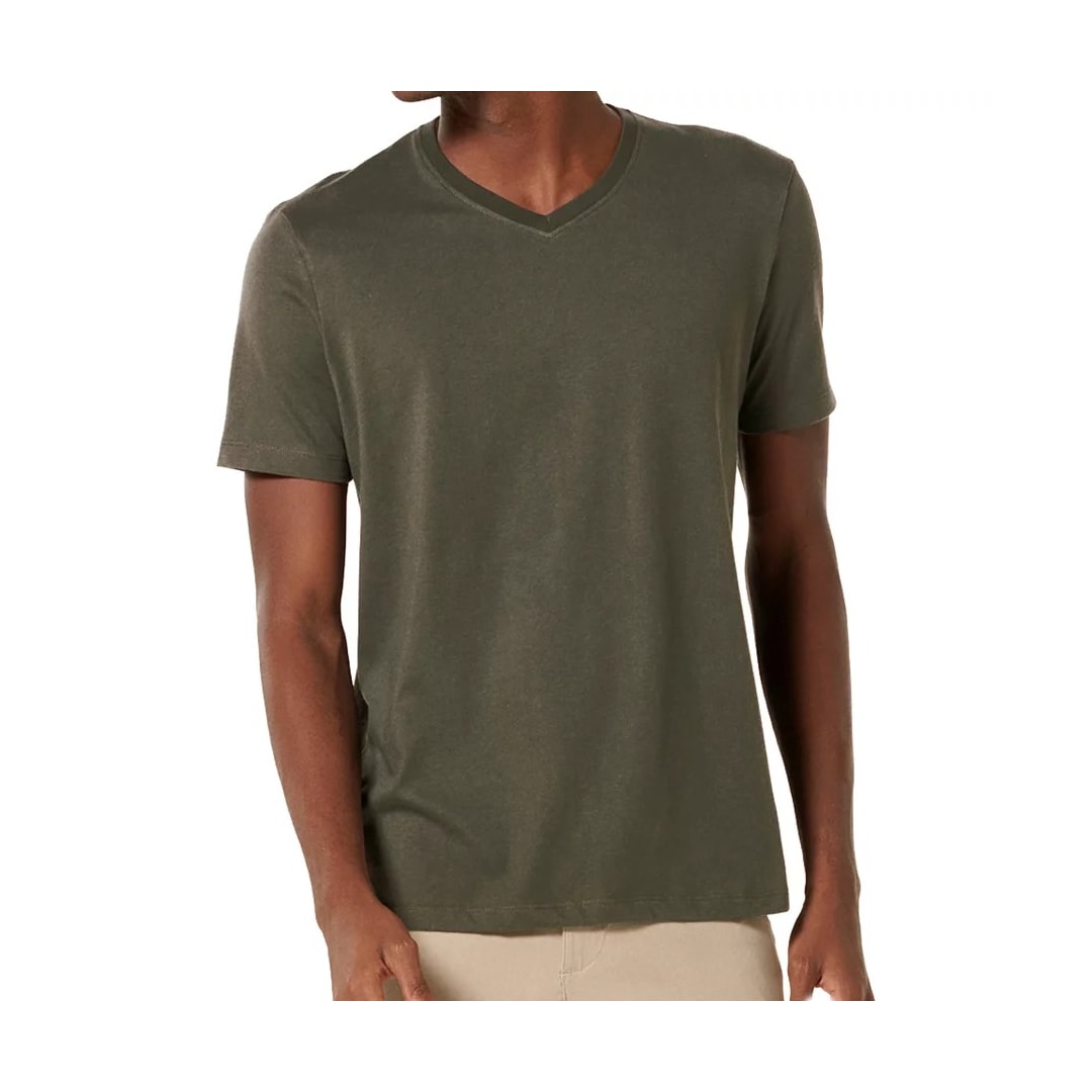 Camiseta Hering Masculina Meia Manga 022b Musgo Camiseta Hering Masculina Meia Manga 022b Musgo