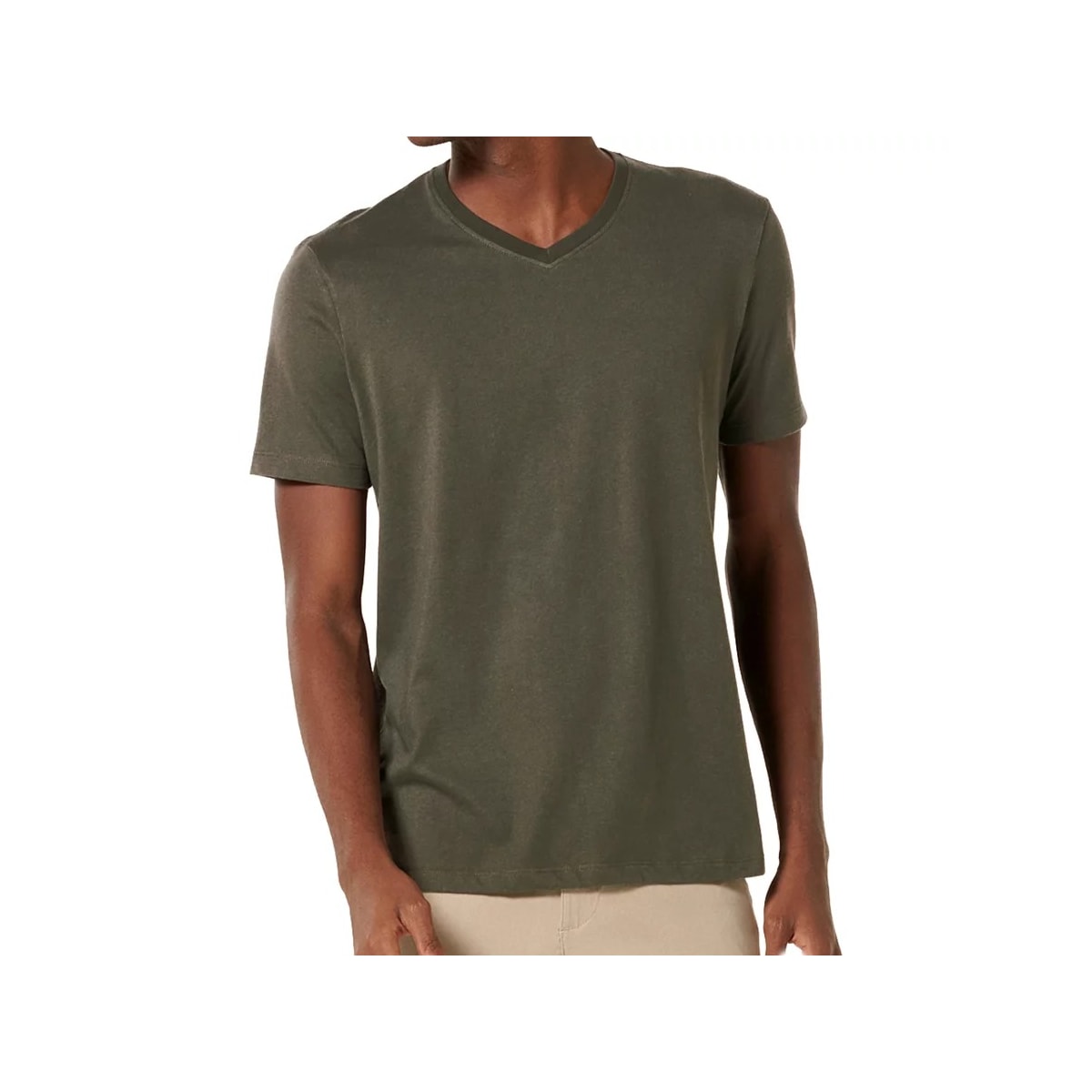 Camiseta Hering Masculina Meia Manga 022b Musgo Camiseta Hering Masculina Meia Manga 022b Musgo