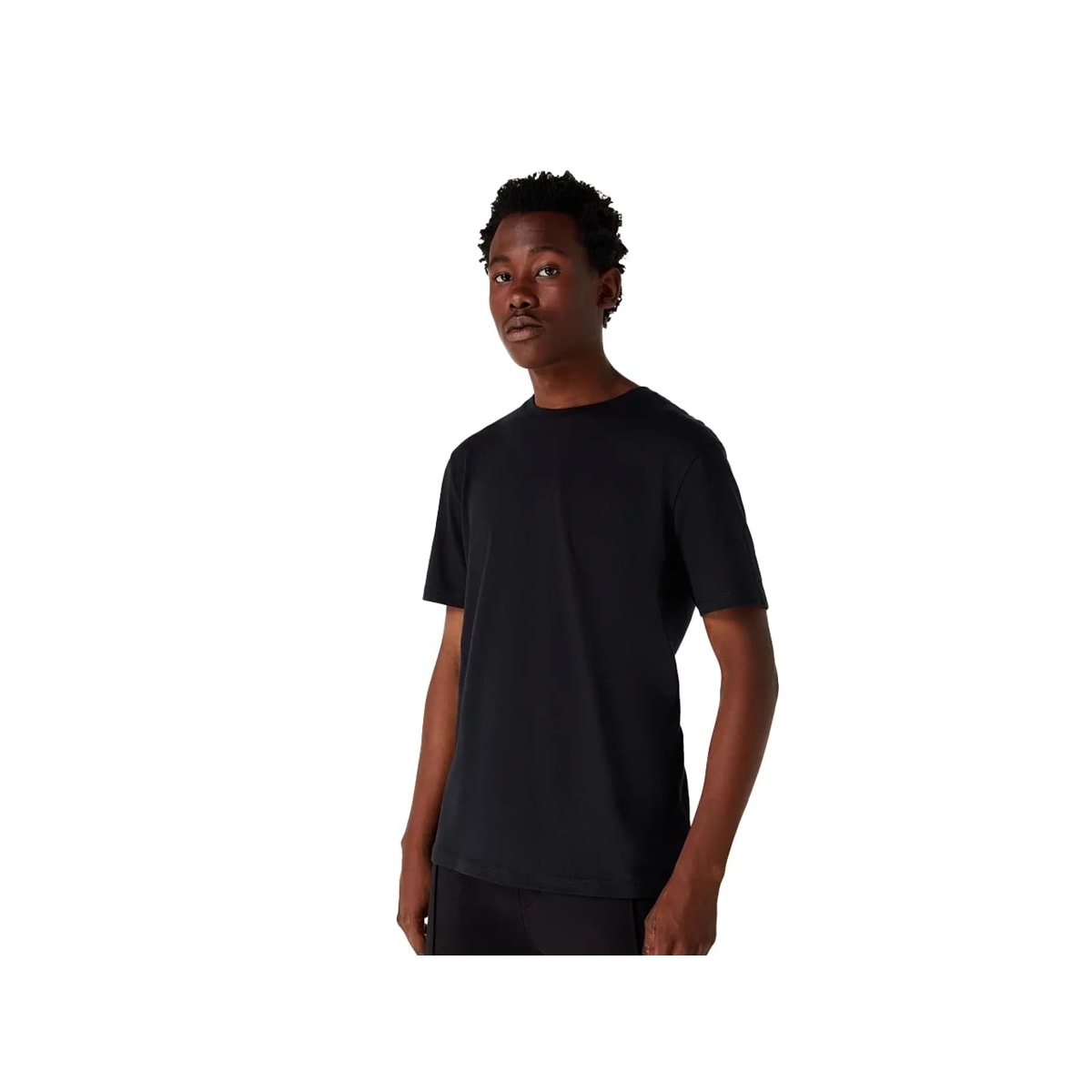Camiseta Hering Masculina Meia Manga 022b Preto N1007S Camiseta Hering Masculina Meia Manga 022b Preto N1007S