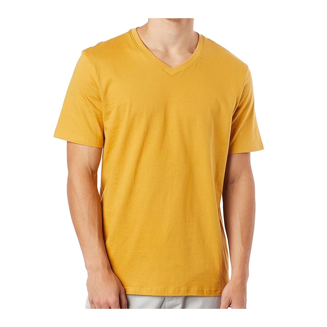 Camiseta Hering Masculina Meia Manga N2k5 Amarelo
