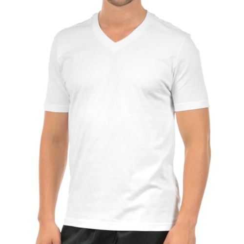 Camiseta Hering Masculina Meia Manga N2k5 Branco