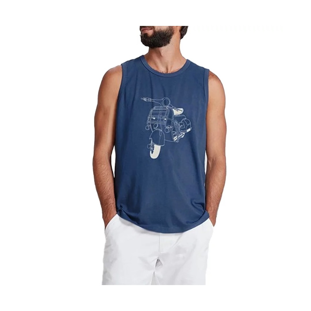 Camiseta Hering Masculina Sem Manga 4add Marinho Camiseta Hering Masculina Sem Manga 4add Marinho