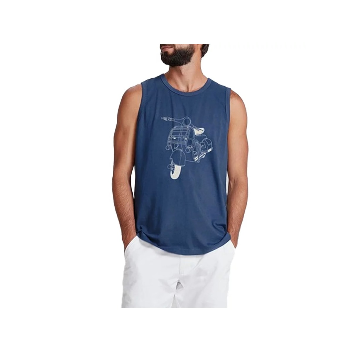 Camiseta Hering Masculina Sem Manga 4add Marinho Camiseta Hering Masculina Sem Manga 4add Marinho