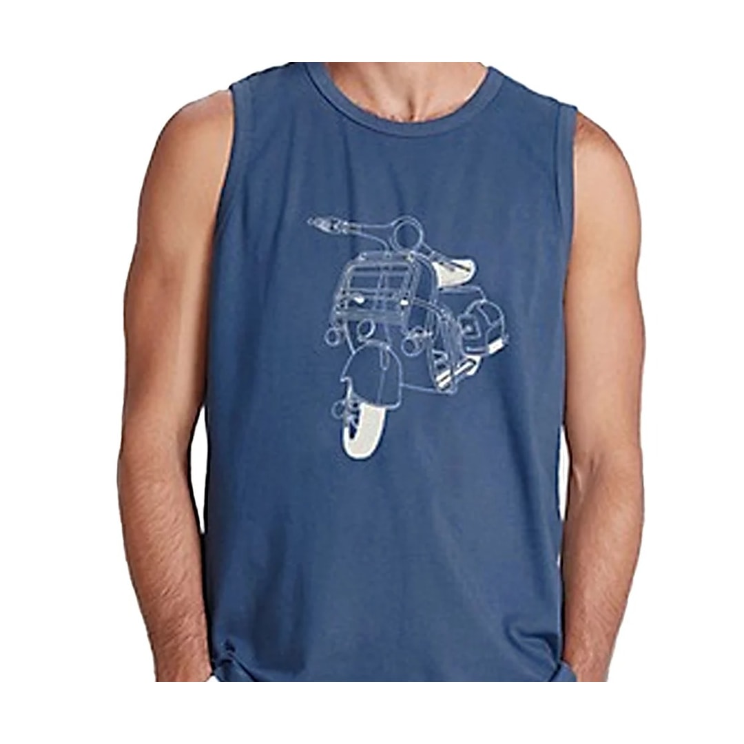 Camiseta Hering Masculina Sem Manga 4add Marinho