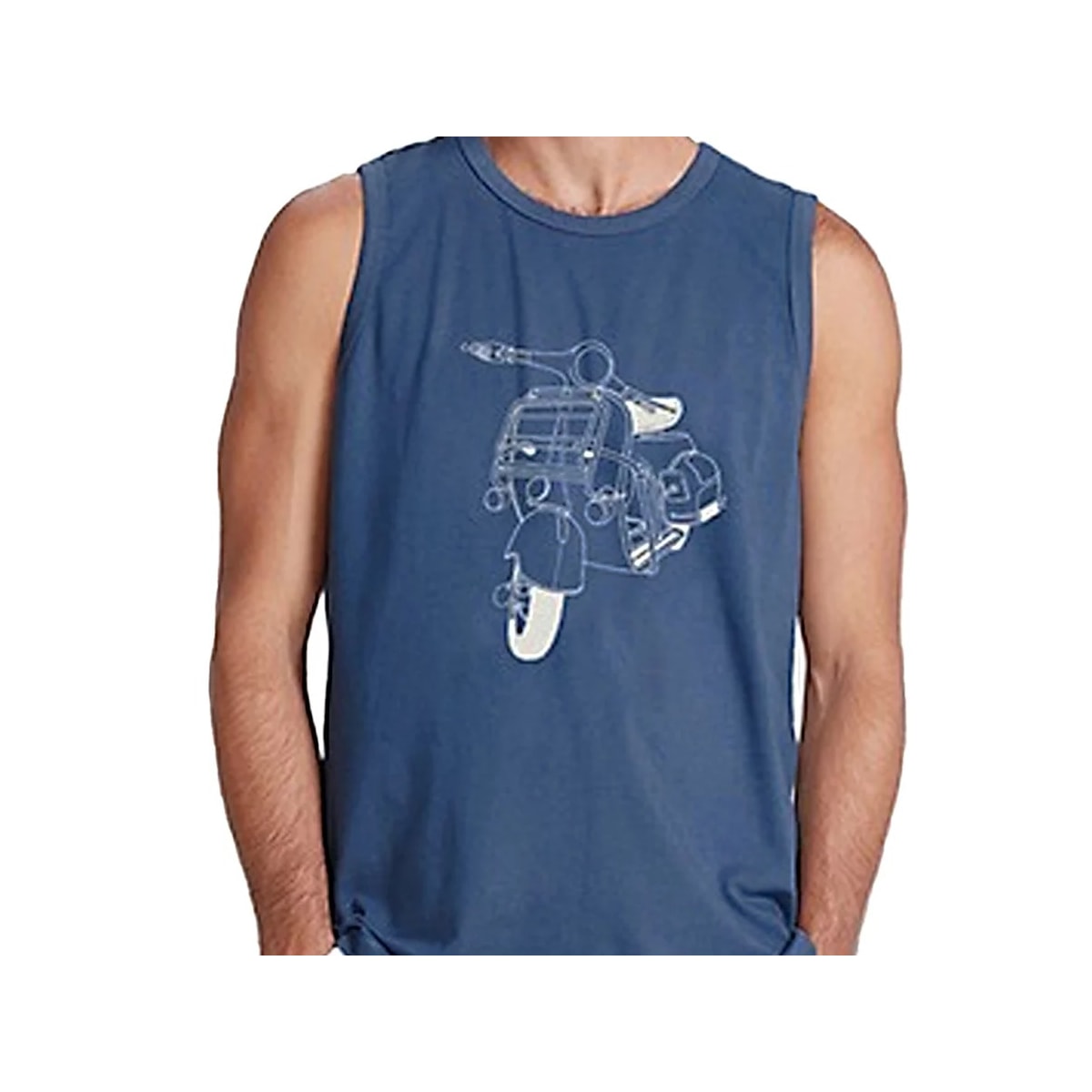 Camiseta Hering Masculina Sem Manga 4add Marinho
