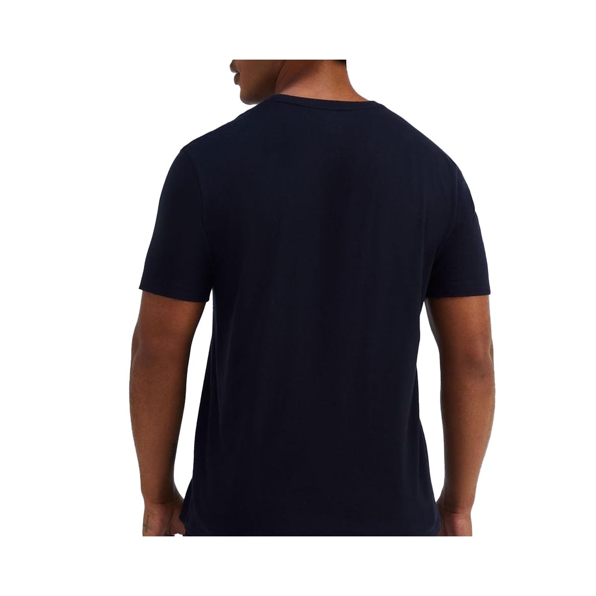 Camiseta Hering Meia Manga Básica 4Fef Marinho Camiseta Hering Meia Manga Básica 4Fef Marinho