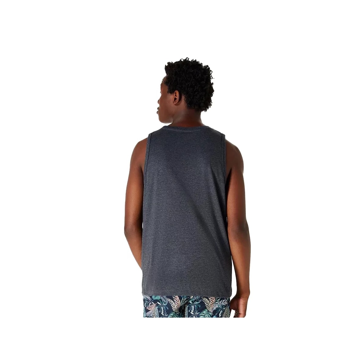 Camiseta Hering Regata Masculina 0111 Mescla Chumbo MD307S