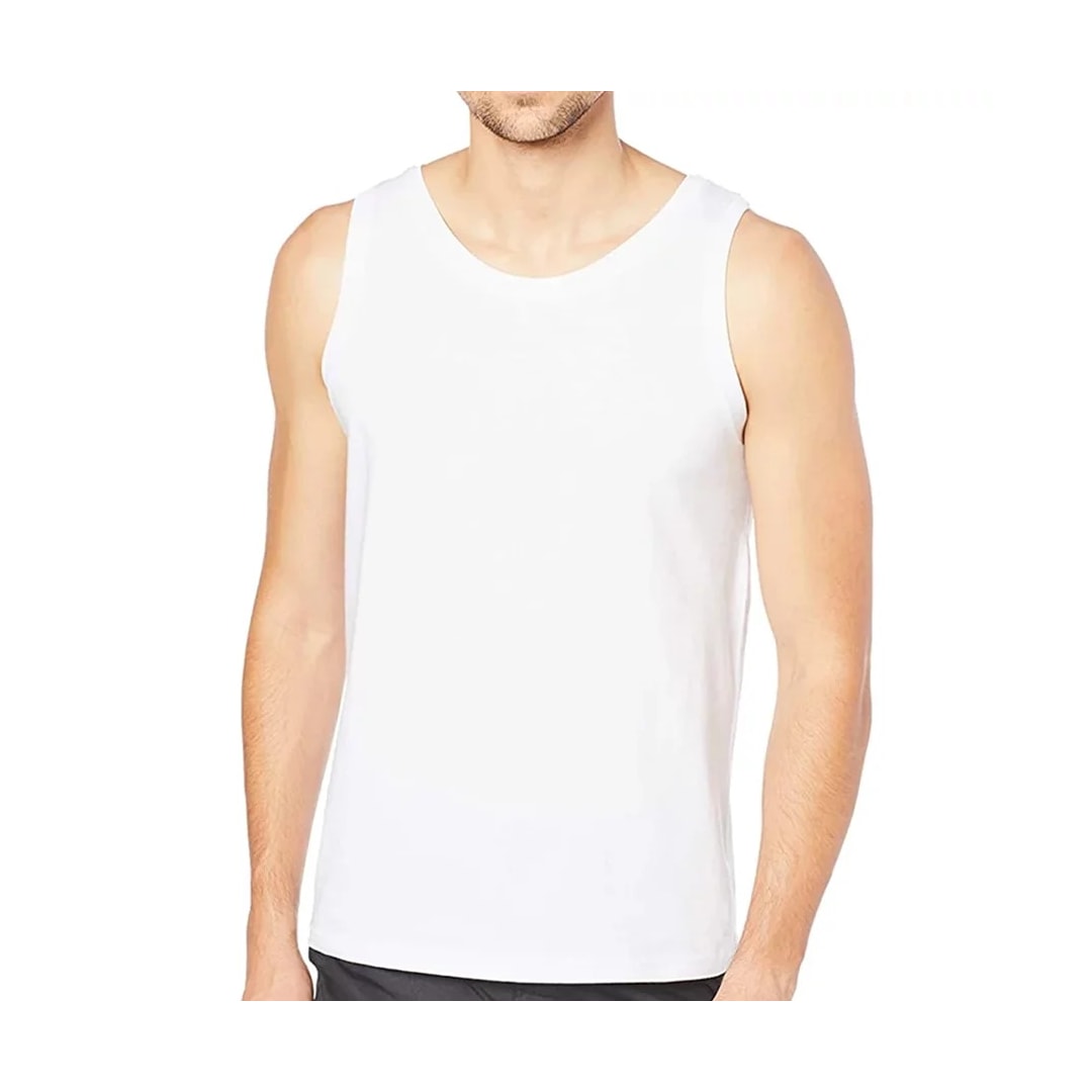 Camiseta Hering Regata Masculina 0199 Branco Camiseta Hering Regata Masculina 0199 Branco