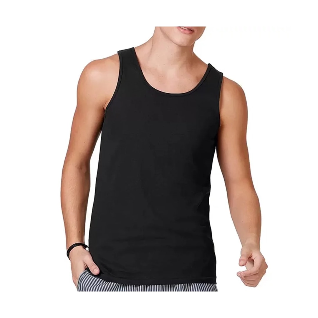 Camiseta Hering Regata Masculina 0199 Preto
