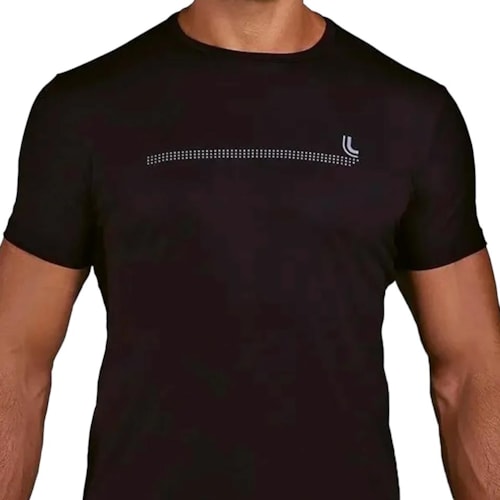 Camiseta Lupo Dry Masculina 77053 Preta