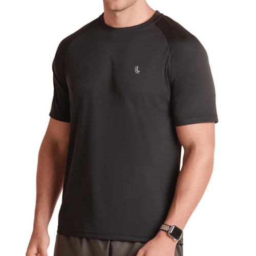 Camiseta Lupo Dry Masculino 75040 Preta