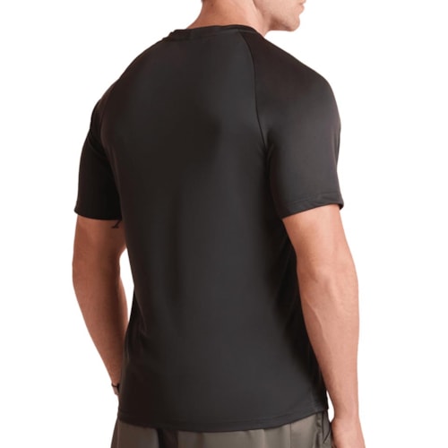 Detalhe - Camiseta Lupo Dry Masculino 75040 Preta