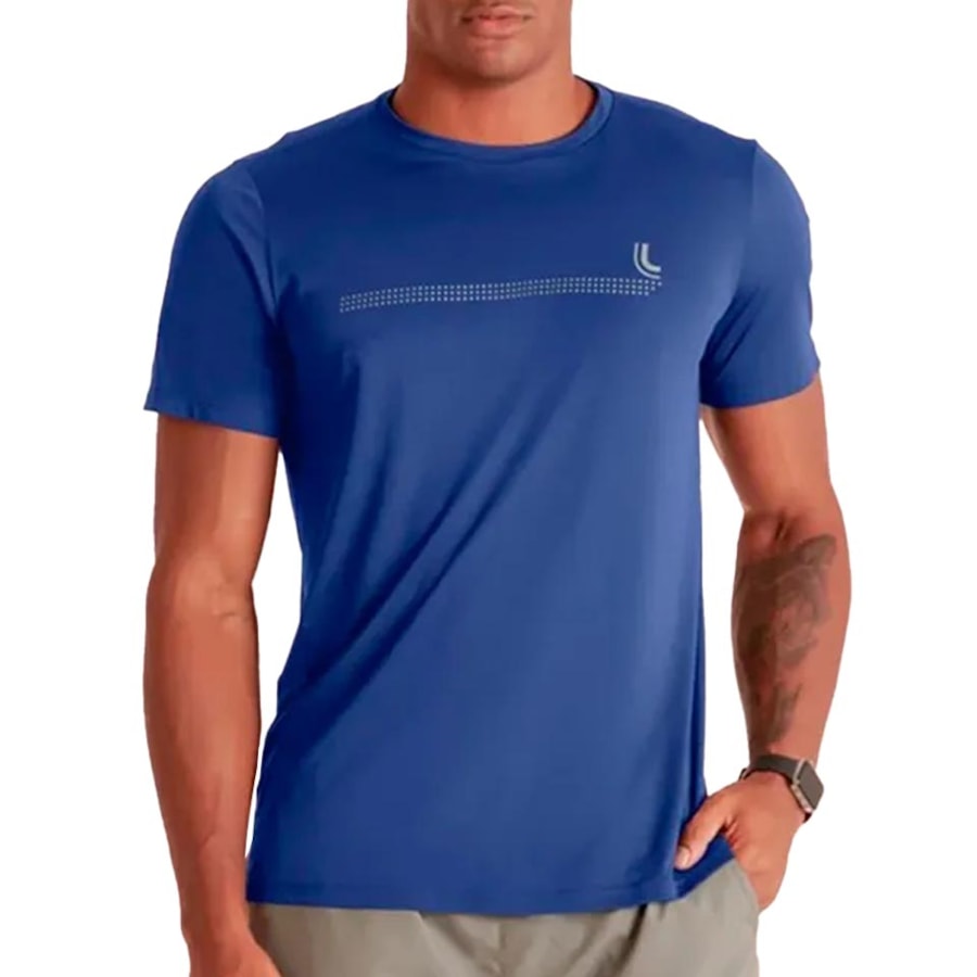 Camiseta Lupo Dry Masculino 77053 Anil