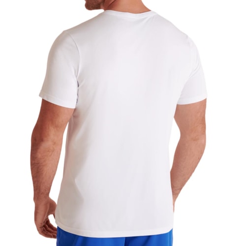 Detalhe - Camiseta Lupo Dry Masculino 77053 Branca