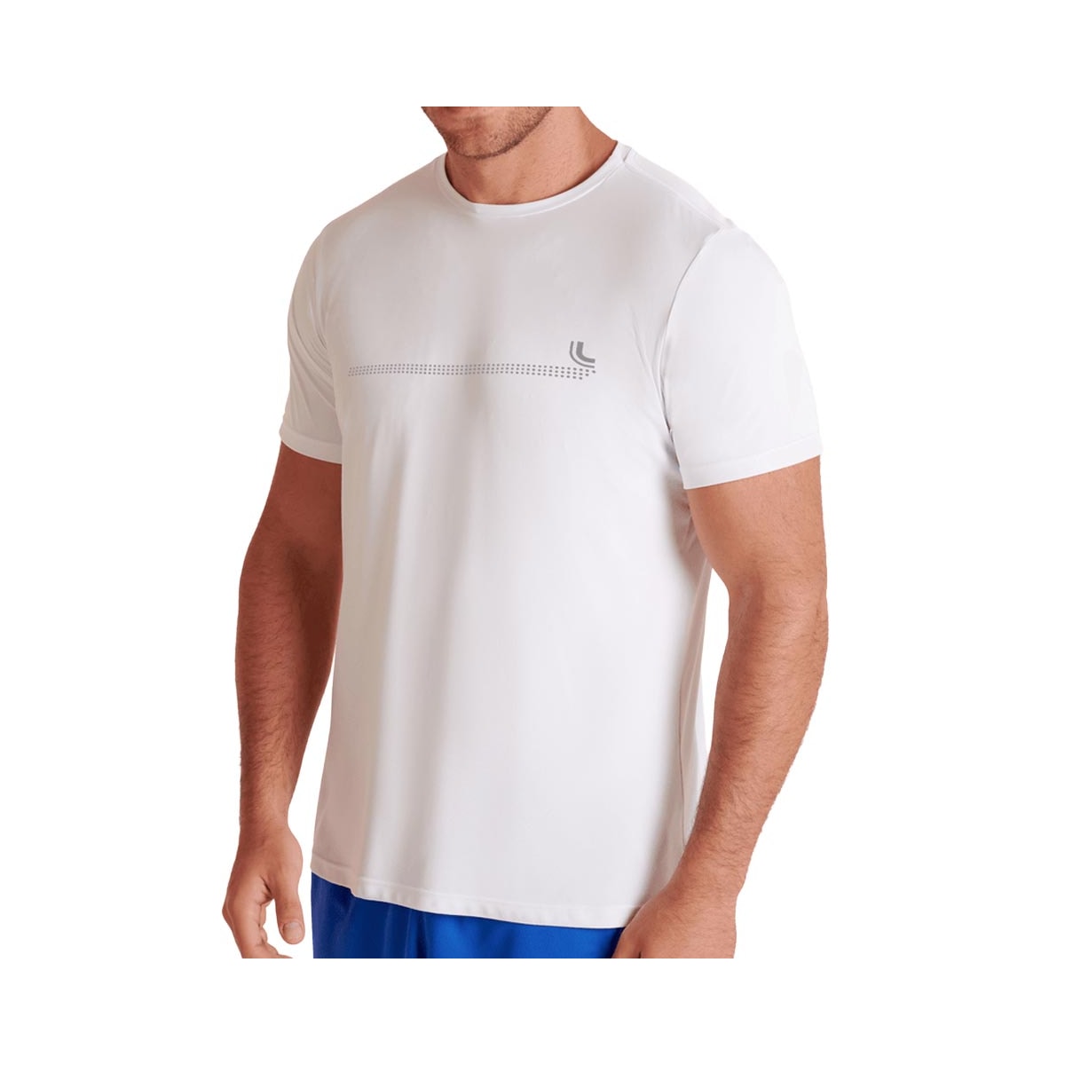 Camiseta Lupo Dry Masculino 77053 Branca
