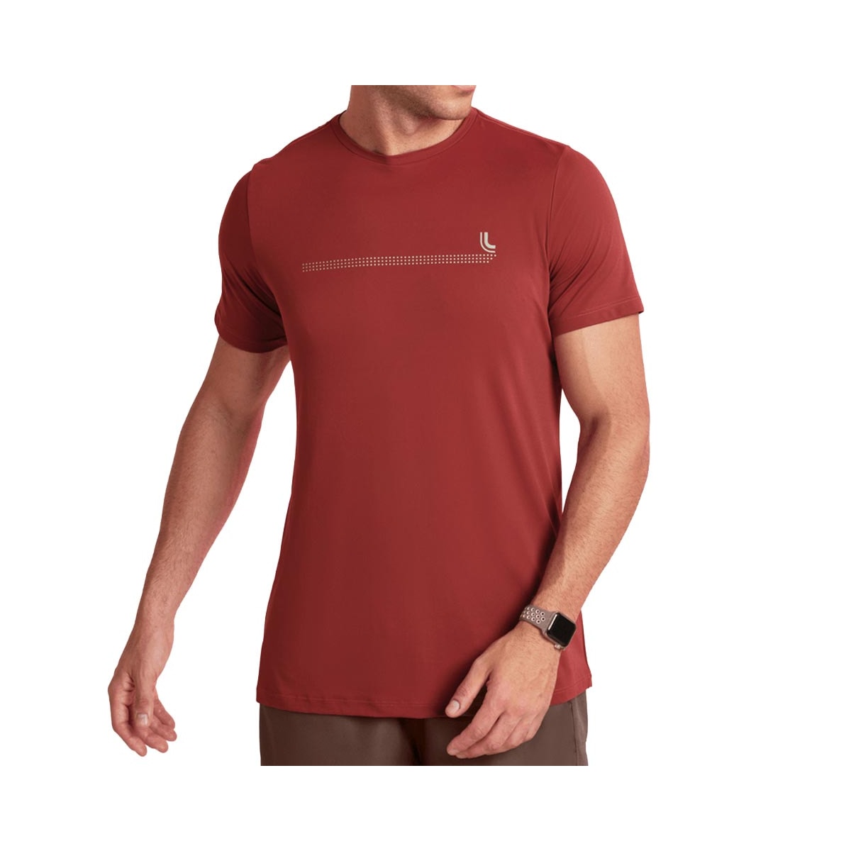 Camiseta Lupo Dry Masculino 77053 Ceramica