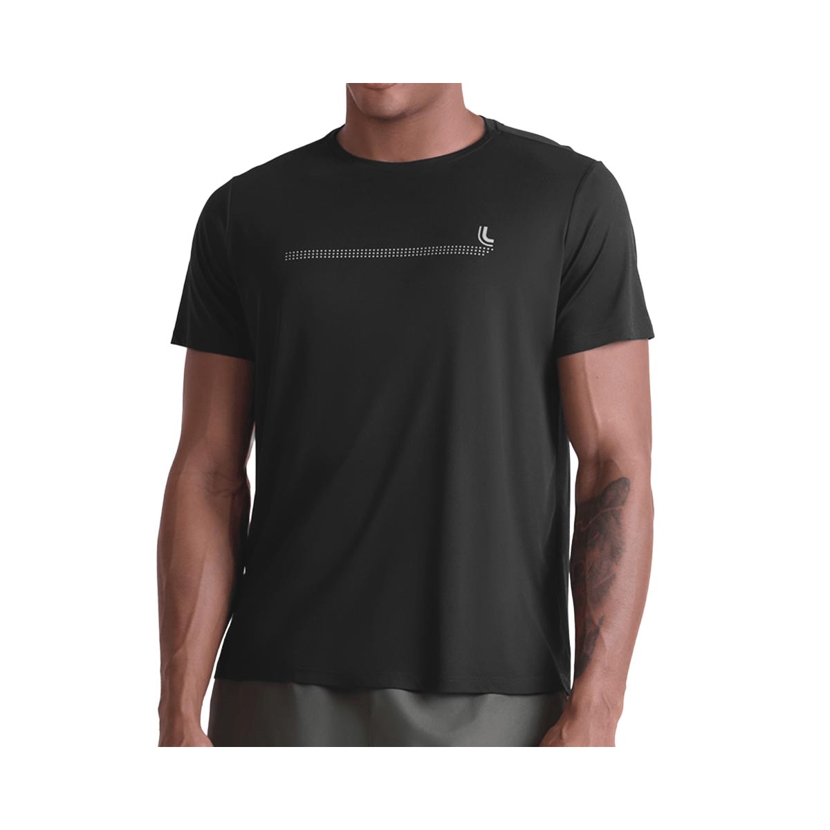 Camiseta Lupo Dry Masculino 77053 Preta