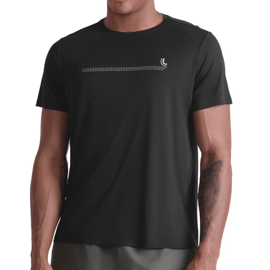 Camiseta Lupo Dry Masculino 77053 Preta