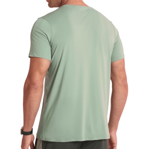 Detalhe - Camiseta Lupo Dry Masculino 77053 Verde