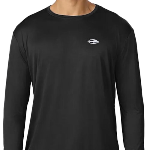 Detalhe - Camiseta Mormaii Manga Longa 051005 Preto