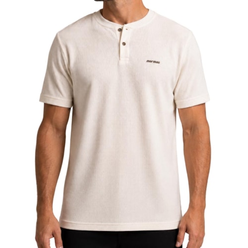 Camiseta Mormaii Masculina Meia Manga 583198 Bege Suspiro