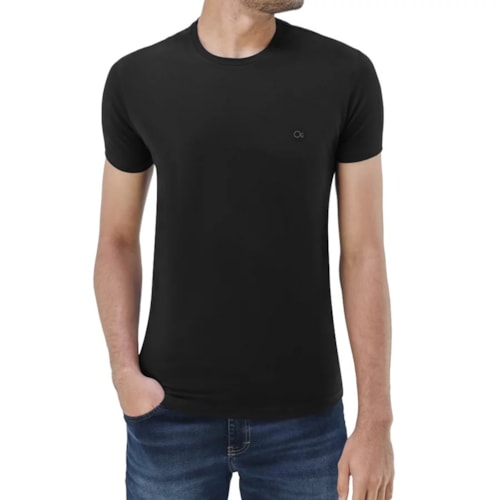 Camiseta Ogochi Masculina Meia Manga 6001081 Preto