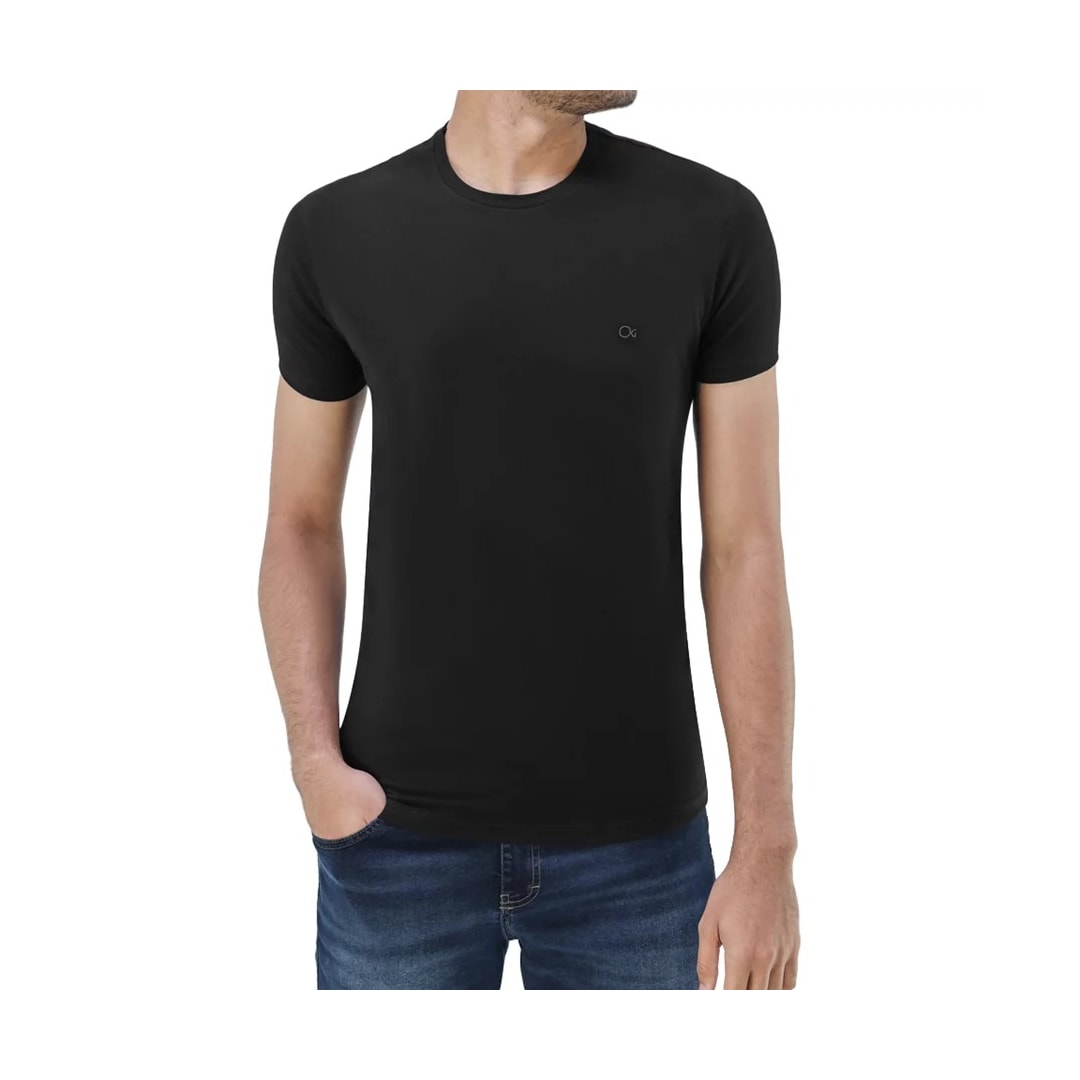 Camiseta Ogochi Masculina Meia Manga 6001081 Preto Camiseta Ogochi Masculina Meia Manga 6001081 Preto