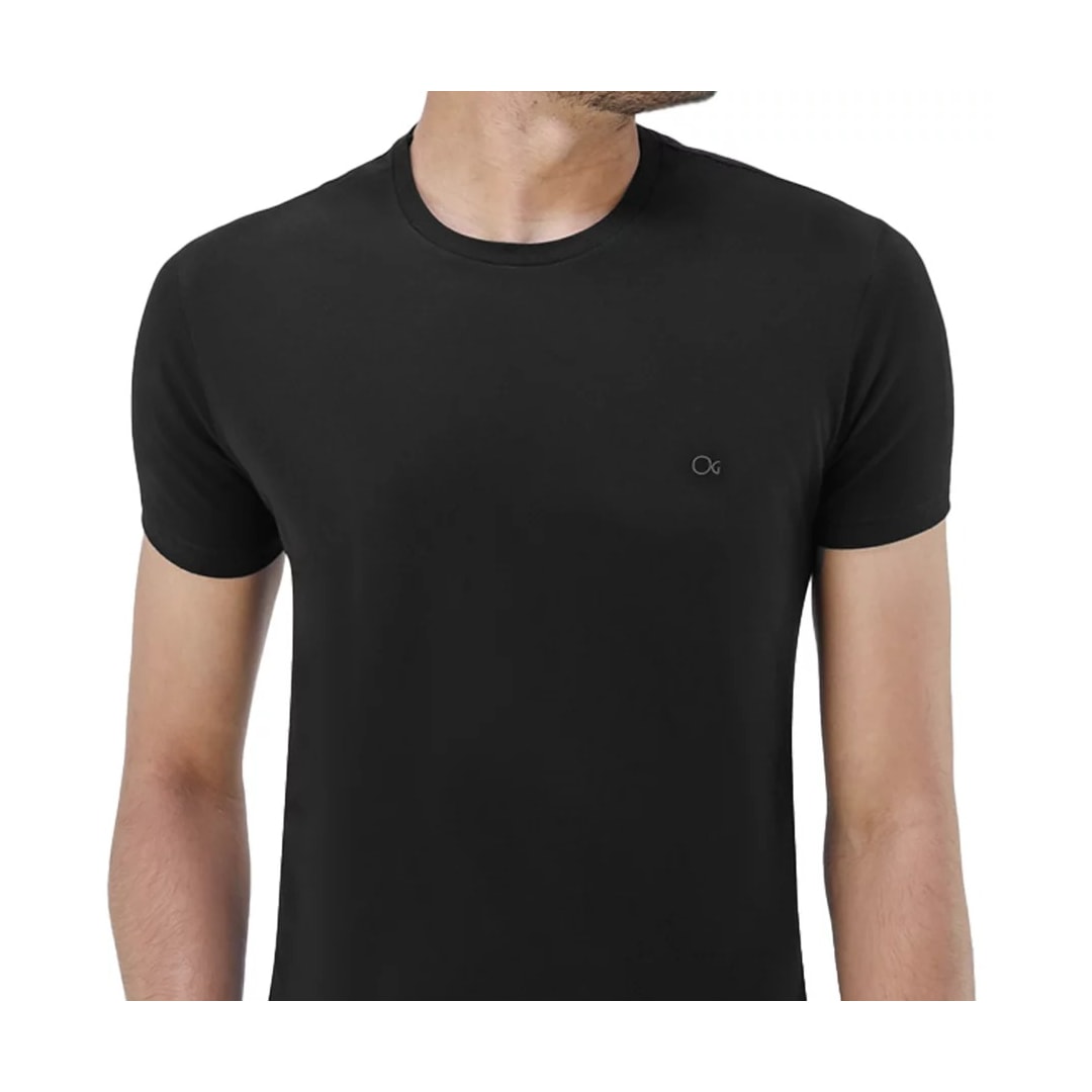 Camiseta Ogochi Masculina Meia Manga 6001081 Preto