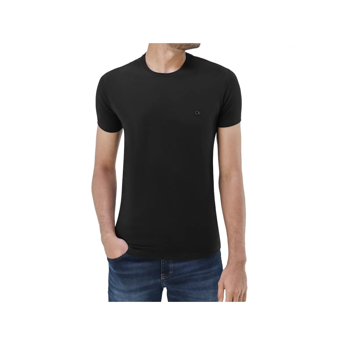 Camiseta Ogochi Masculina Meia Manga 6001081 Preto Camiseta Ogochi Masculina Meia Manga 6001081 Preto