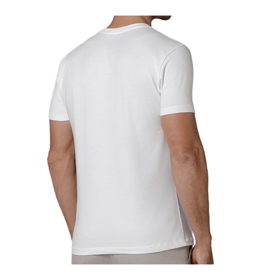 Camiseta Podium Meia Manga Básica Mc1349 Branco Camiseta Podium Meia Manga Básica Mc1349 Branco