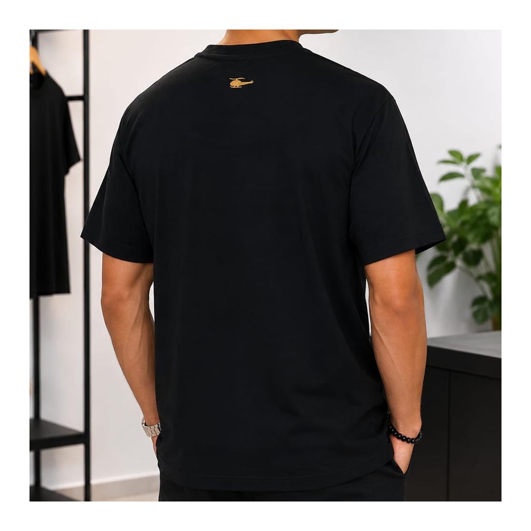 Camiseta Sallo Básica Meia Manga 00019 Preto