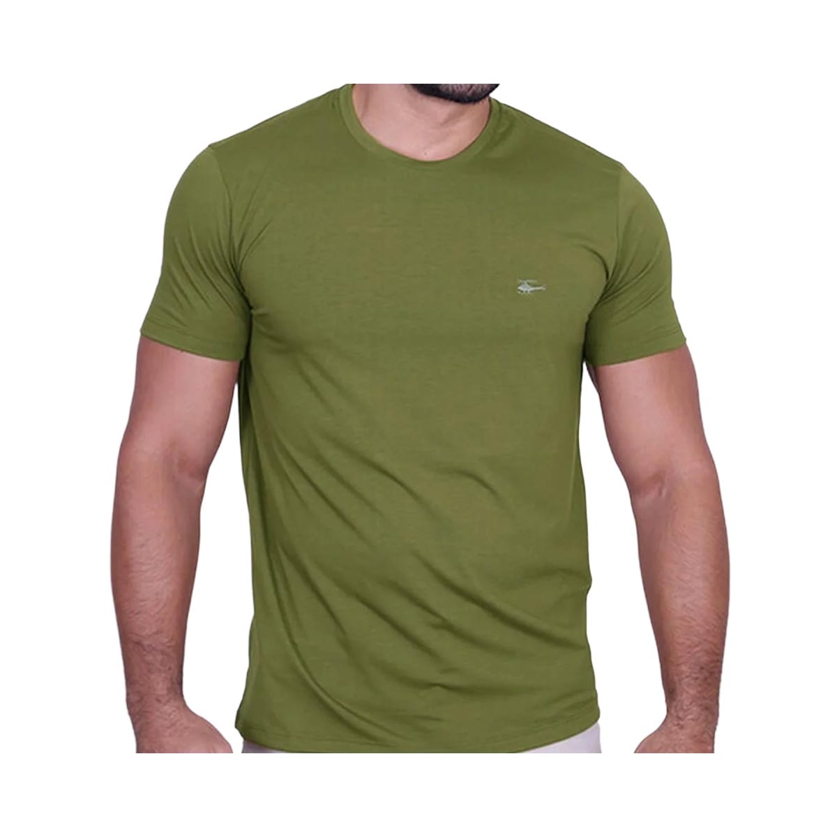 Camiseta Sallo Básica Pérgula 10101157 Verde Cipo