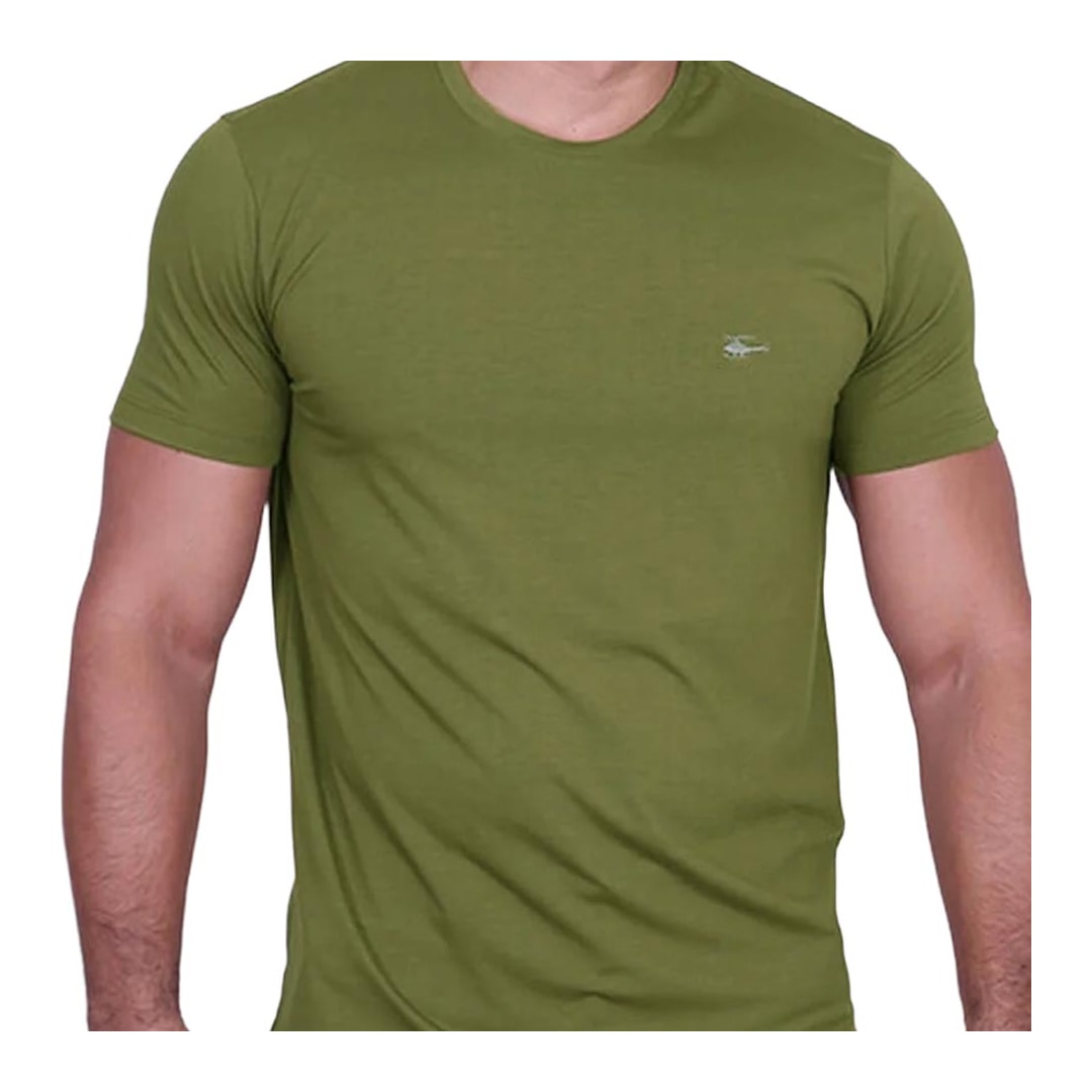 Camiseta Sallo Básica Pérgula 10101157 Verde Cipo
