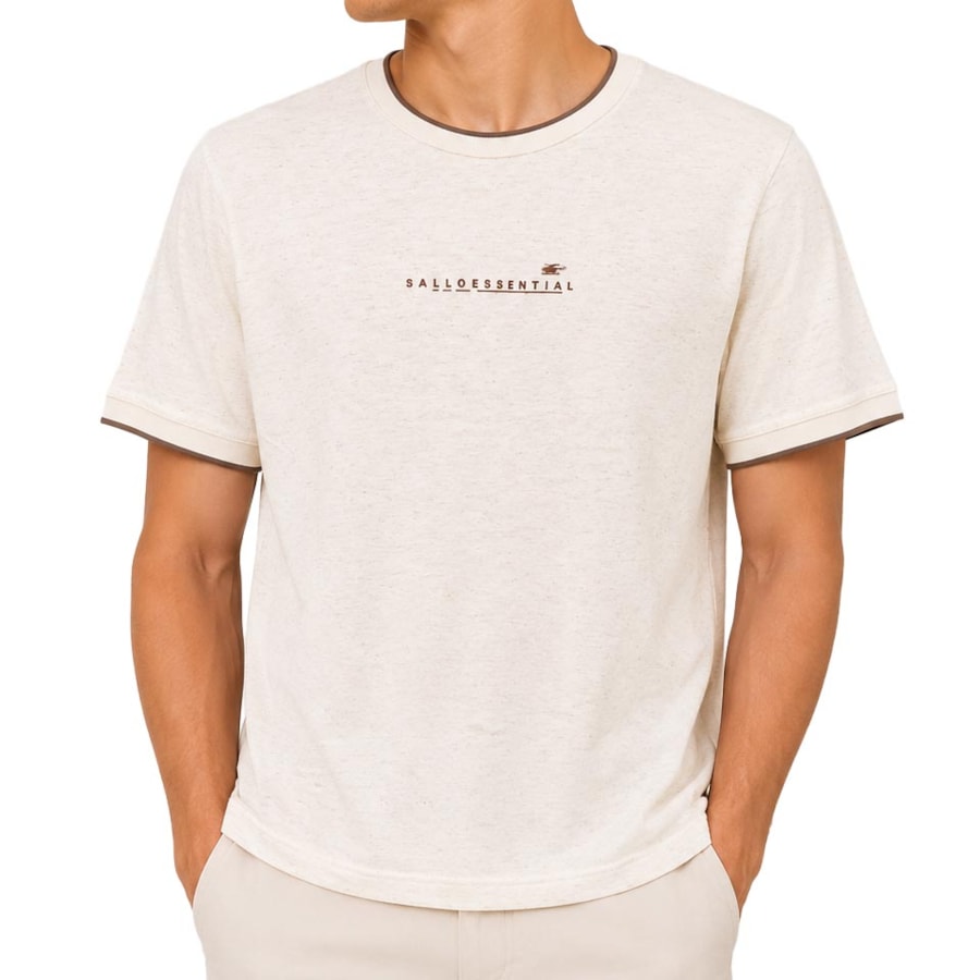 Camiseta Sallo Linho 00012 Linho