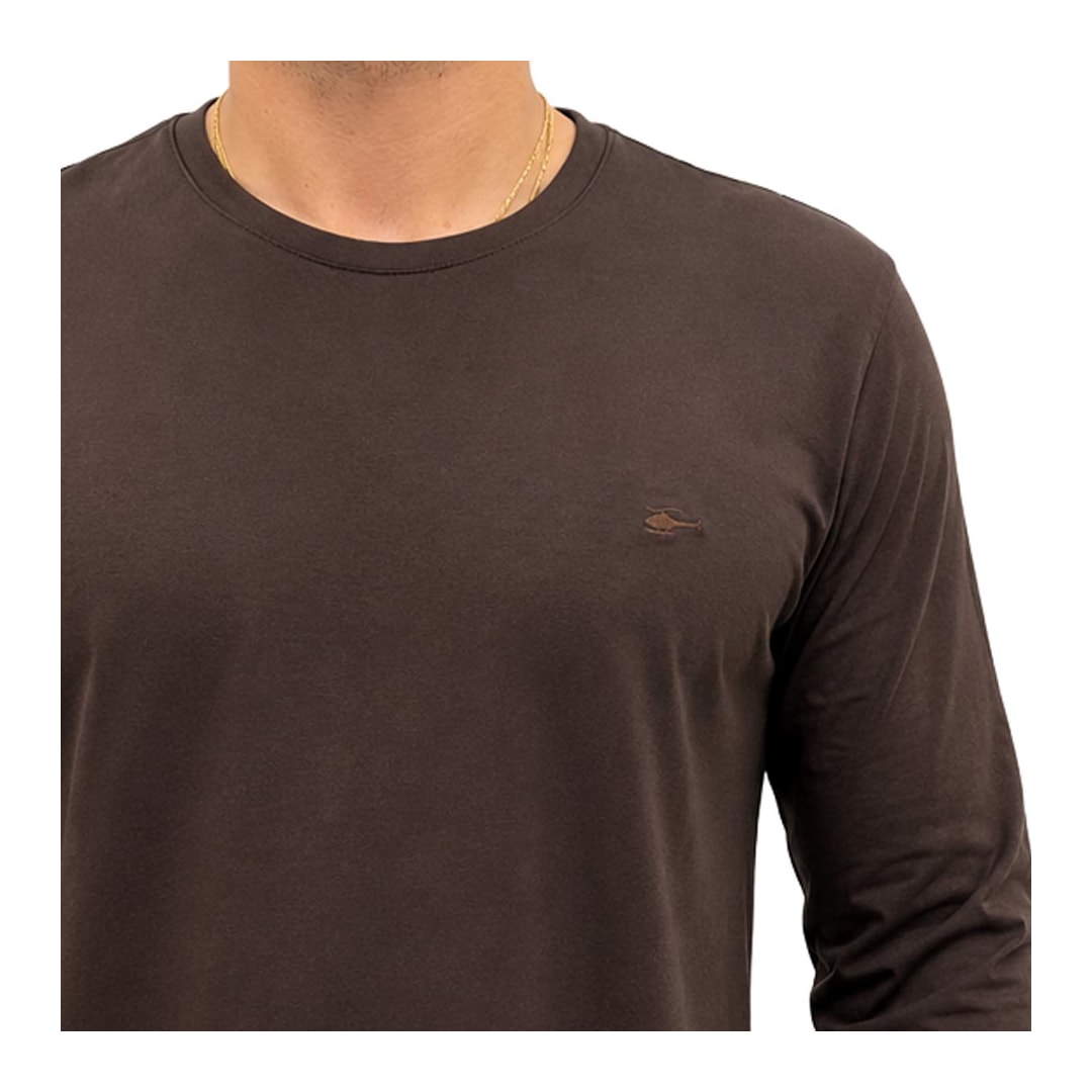 Camiseta Sallo Manga Longa Piquet Pergula 1160 Expresso