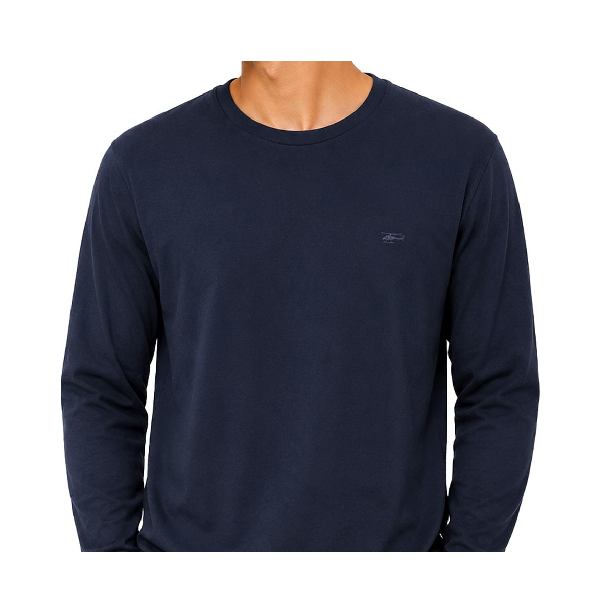 Camiseta Sallo Manga Longa Piquet Pergula 1160 Marinho Camiseta Sallo Manga Longa Piquet Pergula 1160 Marinho