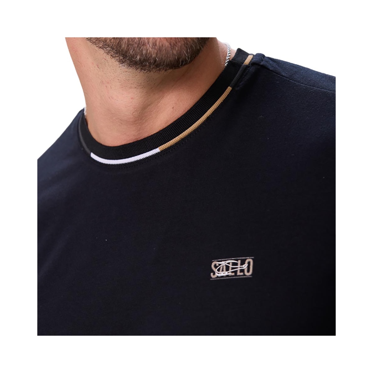 Camiseta Sallo Meia Manga 10108201 Preto Camiseta Sallo Meia Manga 10108201 Preto