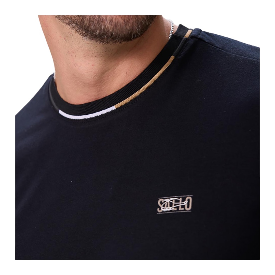 Camiseta Sallo Meia Manga 10108201 Preto Camiseta Sallo Meia Manga 10108201 Preto