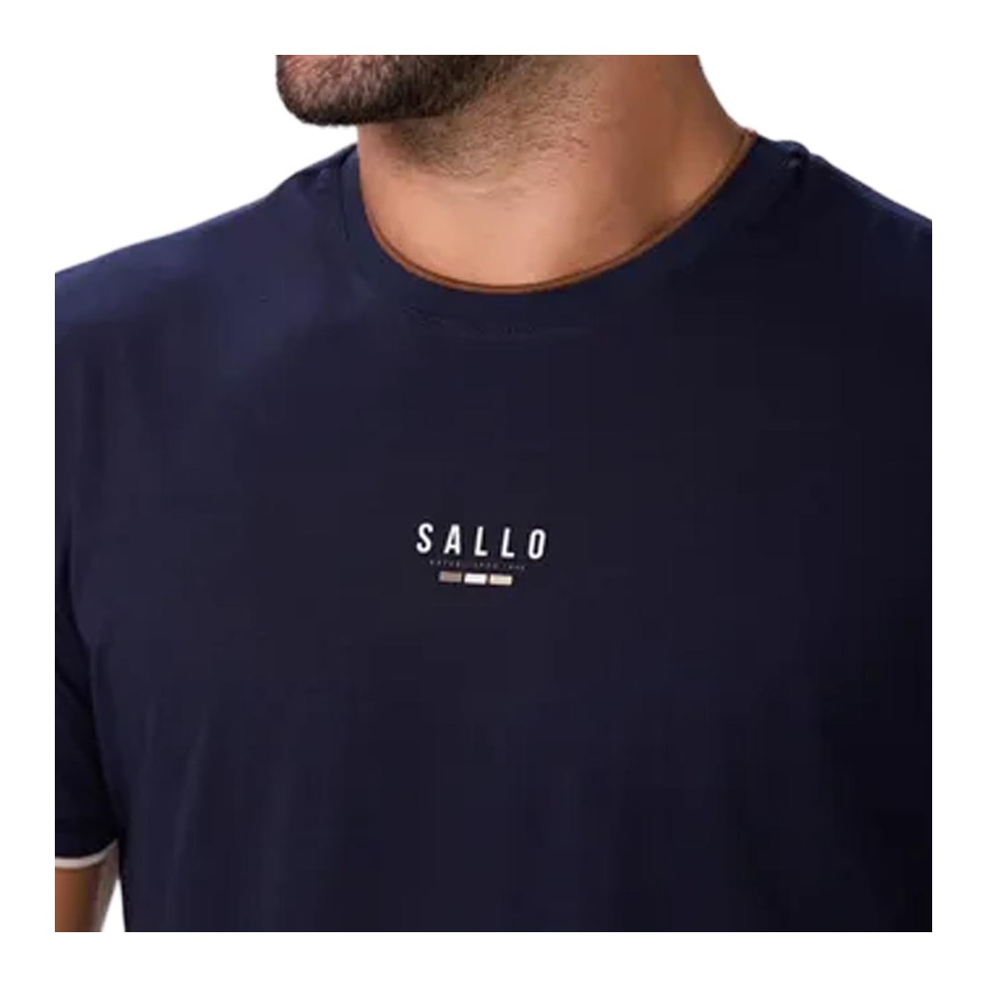Camiseta Sallo Meia Manga 10108540 Marinho