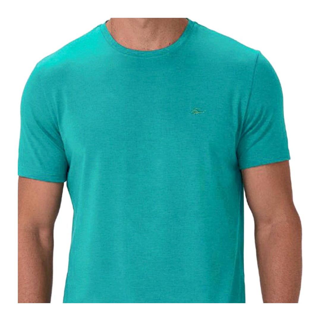 Camiseta Sallo Meia Manga Básica 10101641 Misto Pacifico Camiseta Sallo Meia Manga Básica 10101641 Misto Pacifico